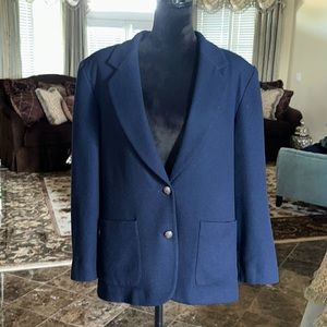 PENDLETON navy wool blazer